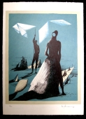 Mac Zimmermann (1912-1995), Humans and Orb