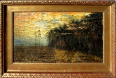 Michael Koch (1853-1927), Sunset