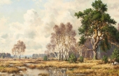 Willy Hanft (1888-1987), Moorland near Burgwedel