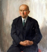 Frederick (Fritz) Bosch (1893-1950), Andreas Bach Portrait, 1936