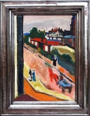 George Weidenbacher (1905-1984), Street Scene