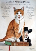 Michael Mathias Prechtl (1926-2003) Murr`s Galery of Famous Cats