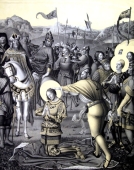 Johann Nepomuk Strixner (1782-1855), Martyrdom of St. Maurice, 1828 by Pierre des Mares
