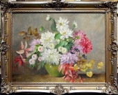 Stefanie Trauttweiller (1888-1979), Still Life of Flowers