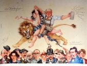 Michael Mathias Prechtl (1926-2003), the Oktoberfest, handsigned