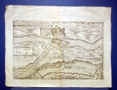 Matth�us Merian (1593- 1650), Schloss Brandeis in B�hmen (fr�her: Schlo� Brandys)