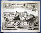 Michael Wening (1645- 1718), Castle Pf�ttrach, Altdorf, Lower Bavaria