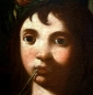 Preview: Nicolas Régnier, boy with feathered hat and pipe