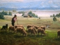 Preview: Hans Stadelmann (attributed), Shepherd in Front of a Lake in the Alpine Foothills