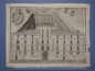 Preview: Michael Wening (1645-1718), Der Churfürstl Neubau in Landtshuett, today The Elector´s New Builiding, Landshut