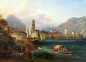 Preview: Heinrich Adam, Blick auf Riva del Garda