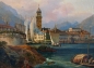 Preview: Heinrich Adam, Blick auf Riva del Garda