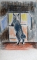 Preview: Gudrun Kunstmann, Dog at the window