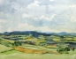 Preview: Peter Leonhardt, Franconian landscape with small villages