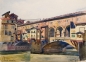 Preview: Karl Seubert, Florence Ponte Vecchio