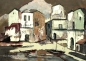 Preview: Erwin Shoultz-Carrnoff, Houses at the harbour