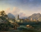 Preview: Heinrich Adam, Blick auf Riva del Garda