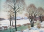 Preview: Karl Roeger, Wintermorgen an der Pegnitz