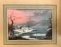 Preview: Georg Christoph G. von Bemmel, Winterlandschaft, Flusslandschaft mit Personenstaffage