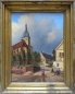 Preview: Unsigniert, Dorfansicht mit Kirche in Franken um 1850