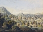 Preview: Unsigned, landscape in the foothills of the Alps with a view of a village