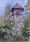 Preview: Adolf Kroner, Turm auf dem Erlanger Burgberg