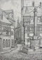 Preview: Laaber, Old Town Alley with Fountain in Schwabach 1947