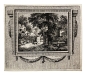 Preview: Ferdinand Kobell, Garden view with decorative frame