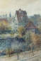 Preview: Wilhelm Ritter, Blick über die Stadtmauer auf die Burg in Nürnberg