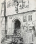 Preview: Julius Schrag, Haustüre Rothenburg