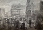 Preview: Adolf von Menzel, Wochentag einer Straße in Paris 1869