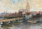 Preview: Wilhelm Ritter, Blick auf Regensburg