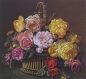 Preview: Becker Roland, Still life with basket flowers