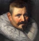 Preview: Michiel Jansz van Mierevelt Surrounding circle or successor, bust portrait of a gentleman with a white frilled collar