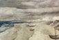 Preview: Hans Helldorfer, Fishing boats on the beach