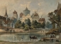 Preview: Jobst Riegel, Old view of Nuremberg on the Pegnitz with a view of the Spittlertor gate