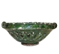 Preview: Green antique fruit colander