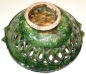 Preview: Green antique fruit colander