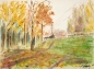 Preview: Emil Scheidig, Autumn on the railroad embankment 1934