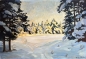 Preview: Karl Seubert, Winterlandschaft