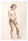 Preview: Karl Seubert, Standing nude woman