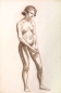 Preview: Karl Seubert, Standing nude woman