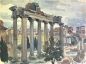 Preview: Karl Seubert, Forum Romanum - Rom 1925