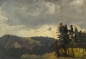 Preview: Gustav Bechtolsheim, Landschaft mit Bäumen