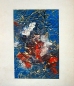 Preview: Hans Kern, Abstract composition with blue and red