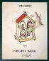 Preview: Hermann Gradl, Glückwunschkarte "Viel Glück im neuen Jahr 1931"