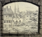 Preview: Unsigniert, Blick aus dem Fenster auf St. Sebald in Nürnberg 1828