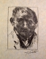 Preview: Oskar Bangemann (1882 Braunschweig - Berlin), Selbstbildnis nach Lovis Corinth