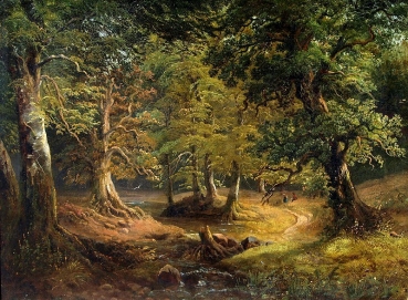 Umkreis Carl Ebert (1821-1885), Waldlandschaft