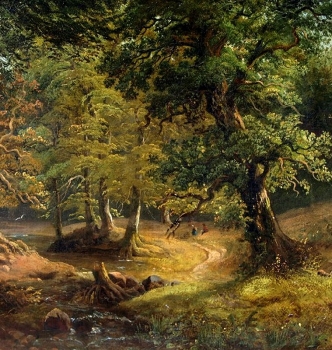 Umkreis Carl Ebert (1821-1885), Waldlandschaft